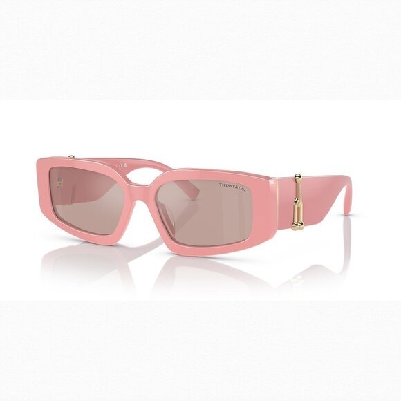 A0027Z Tiffany & Co. TF4208U Steve Mcqueen S (54 - 17) with Pink lenses and Pink - Picture 1 of 5